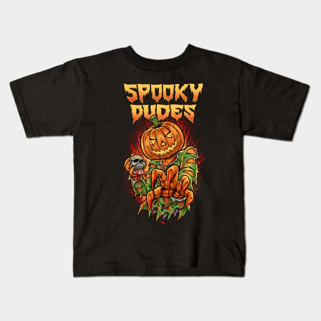 Spooky Claw Kids T-Shirt by Spooky Dudes Podcast